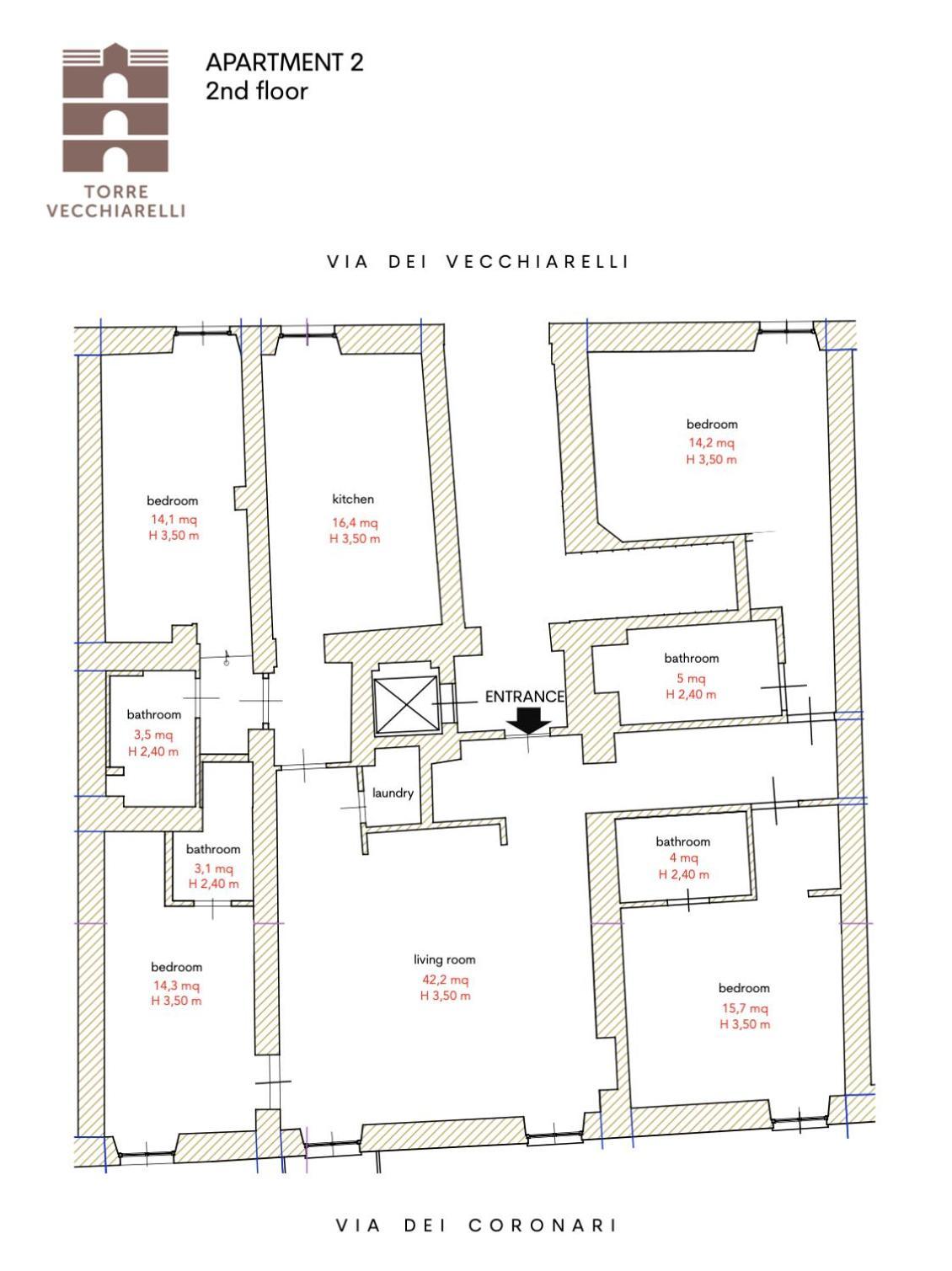 Apartment Residenza Torre Vecchiarelli - 2 Rom